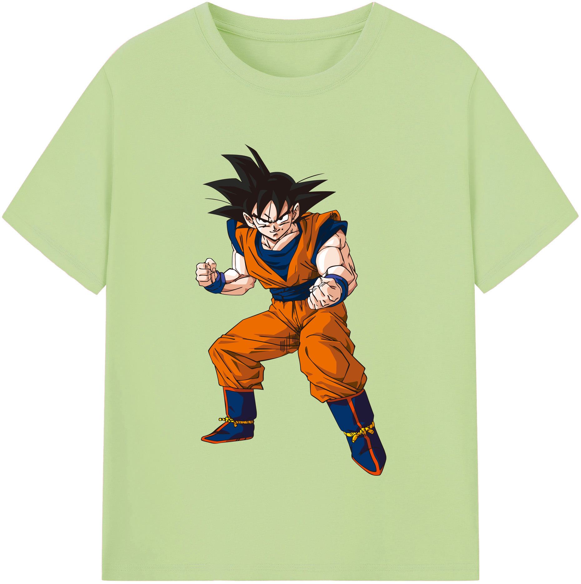 （画像用） ドラゴンボール 孫悟空（そん ごくう）Son Goku カカロット DRAGON BALL Kakarotto 綿100％半袖Tシャツ（フロントプリント）